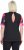 Ulla Popken Cutout Abstract Print Short Sleeve Tee Hibiscus Red - T-shirt stampate da donna - 