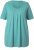 Ulla Popken Essential Front Pleat Tee Green - T-shirt - 