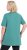 Ulla Popken Essential Front Pleat Tee Green - T-shirt - 