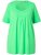 Ulla Popken Essential Front Pleat Tee Mint Green - T-shirt - 