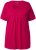 Ulla Popken Essential Front Pleat Tee Dark Raspberry - T-shirt - 