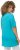 Ulla Popken Essential Front Pleat Tee Deep Aqua - T-shirt - 