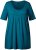 Ulla Popken Essential Front Pleat Tee Cerulean - T-shirt - 