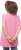 Ulla Popken Essential Front Pleat Tee Light Pink - T-shirt - 