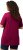 Ulla Popken Essential Front Pleat Tee Magnolia Red - T-shirt - 