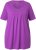 Ulla Popken Essential Front Pleat Tee Purple - T-shirt - 