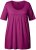 Ulla Popken Essential Front Pleat Tee Berry - T-shirt - 