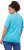 Ulla Popken Piping Accent Functional UVP 50+ Stretch Knit Top Bright Turquoise - T-shirt - 