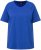 Ulla Popken Piping Accent Functional UVP 50+ Stretch Knit Top Royal Blue - T-shirt - 