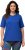 Ulla Popken Piping Accent Functional UVP 50+ Stretch Knit Top Royal Blue - T-shirt - 