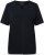 Ulla Popken Essential Notch Neck Stretch Tee Navy Blue - T-shirt - 