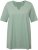 Ulla Popken Essential Notch Neck Stretch Tee Light Moss Green - T-shirt - 