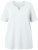 Ulla Popken Essential Notch Neck Stretch Tee Snow White - T-shirt - 