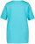 Ulla Popken Essential Notch Neck Stretch Tee Deep Aqua - T-shirt - 