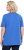 Ulla Popken Essential Notch Neck Stretch Tee Peacock Blue - T-shirt - 