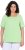 Ulla Popken Essential Square Neck Stretch Tee Light Green - T-shirt - 