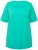Ulla Popken Essential Square Neck Stretch Tee Turquoise Green - T-shirt - 
