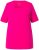 Ulla Popken Essential Square Neck Stretch Tee Magenta Pink - T-shirt - 