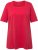 Ulla Popken Essential Square Neck Stretch Tee Dark Pink - T-shirt - 