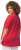Ulla Popken Essential Square Neck Stretch Tee Dark Pink - T-shirt - 