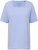 Ulla Popken Essential Square Neck Stretch Tee Sky Blue - T-shirt - T-shirt da donna taglie comode