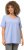 Ulla Popken Essential Square Neck Stretch Tee Sky Blue - T-shirt - T-shirt da donna taglie comode
