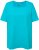 Ulla Popken Essential Square Neck Stretch Tee Deep Aqua - T-shirt - 