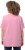 Ulla Popken Essential Square Neck Stretch Tee Light Pink - T-shirt - 