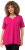 Ulla Popken Essential Square Neck Stretch Tee Fuchsia Pink - T-shirt - 