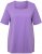Ulla Popken Essential Square Neck Stretch Tee Pale Lilac - T-shirt - 