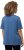 Ulla Popken Double Layer Rounded V-Neck Slim Fit Tee Denim Blue - T-shirt - 