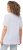 Ulla Popken Textured Striped Short Sleeve Tee Snow White - T-shirt - 