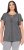 Ulla Popken Wing Sleeve V-Neck Tee Graphite Grey - T-shirt - 
