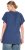 Ulla Popken Wing Sleeve V-Neck Tee Navy - T-shirt - 