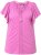 Ulla Popken Wing Sleeve V-Neck Tee Cool Pink - T-shirt - 