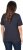 Ulla Popken Lace Trim Short Sleeve Tee Navy Blue - T-shirt - 
