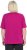Ulla Popken Antibacterial Short Sleeve Draped Tee Light Magenta - T-shirt - 