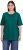 Ulla Popken Basic Round Neck Short Sleeve Relaxed Fit T-Shirt Teal Green - T-shirt - 