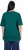 Ulla Popken Basic Round Neck Short Sleeve Relaxed Fit T-Shirt Teal Green - T-shirt - 