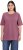 Ulla Popken Basic Round Neck Short Sleeve Relaxed Fit T-Shirt Dark Rose Red - T-shirt - 