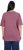 Ulla Popken Basic Round Neck Short Sleeve Relaxed Fit T-Shirt Dark Rose Red - T-shirt - 