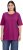 Ulla Popken Basic Round Neck Short Sleeve Relaxed Fit T-Shirt Berry Purple - T-shirt - 