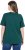 Ulla Popken Eco Cotton Basic T-Shirt 2-Pack Green/White - T-shirt - 