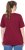 Ulla Popken Eco Cotton Basic T-Shirt 2-Pack Red/Navy - T-shirt - 