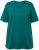 Ulla Popken Essential Round Neck Stretch Tee Dark Emerald - T-shirt - 