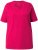 Ulla Popken Essential Round Neck Stretch Tee Dark Raspberry - T-shirt - 