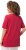 Ulla Popken Essential Round Neck Stretch Tee Dark Pink - T-shirt - 
