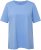 Ulla Popken Essential Round Neck Stretch Tee Cloud Blue - T-shirt - 