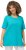 Ulla Popken Essential Round Neck Stretch Tee Deep Aqua - T-shirt - 