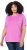 Ulla Popken Essential Round Neck Stretch Tee Cool Pink - T-shirt - 